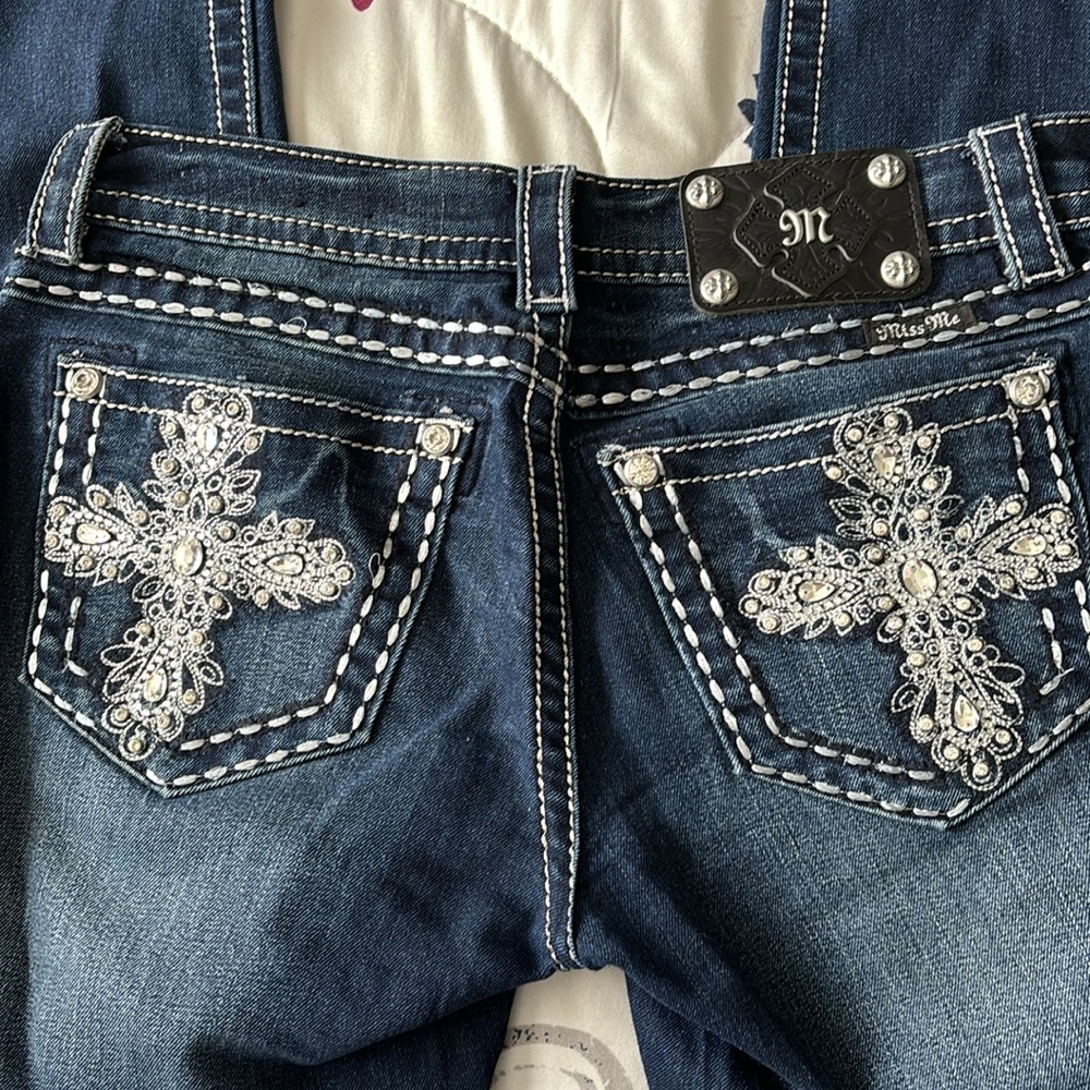 Miss Me Skinny Jeans Size 27 Style JE5575S3R